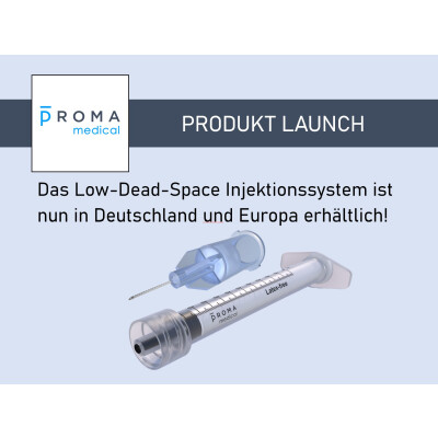 Erstes Low-Dead-Space Injektionssystem für Botulinumtoxin - Erstes Low-Dead-Space Injektionssystem für Botulinumtoxin