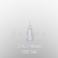Mesoram Mikro-Injektionsnadeln, 27G / 4mm, 100Stk.