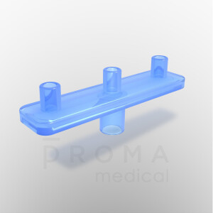 Mesoram Multi-Injektoren ohne Nadeln, Linear, 3-fach, 50 Stk.
