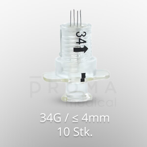 Quatron Multi-Injektionsnadeln, 34G / bis 4mm, 10 Stk.