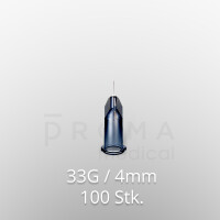 Mesoram Mikro-Injektionsnadeln, 33G / 4mm, 100Stk.
