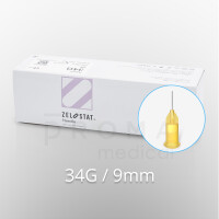 Zelostat Ultra Low Dead Space Injektionsnadeln, 34G / 9mm, 100 Stk.