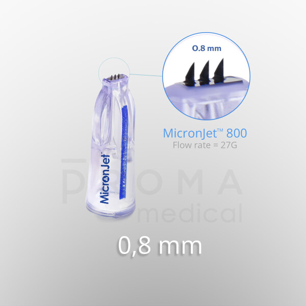 MicronJet Intradermal-Injektoren, 800, 0,8 mm, 30 Stk.